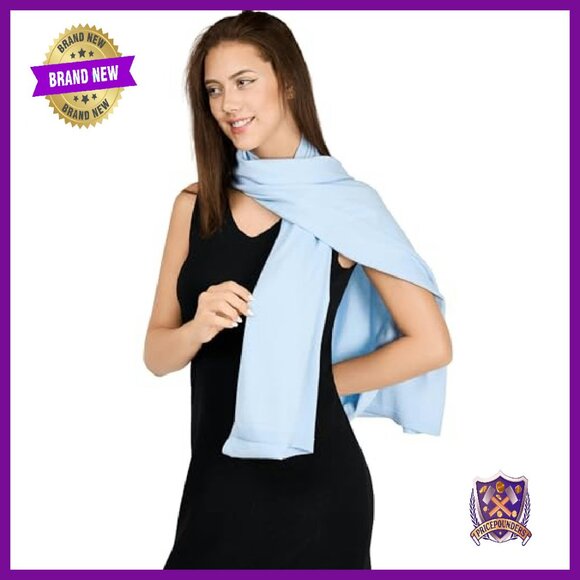 Soft Knitted Shawl Wrap with Sleeves - Versatile Women's Accessory - Picture 6 of 8
